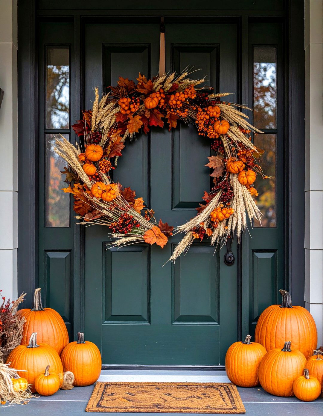 Seasonal Wreaths for Year Round Charm - 40 Front Porch Ideas to Welcome Guests in Style
