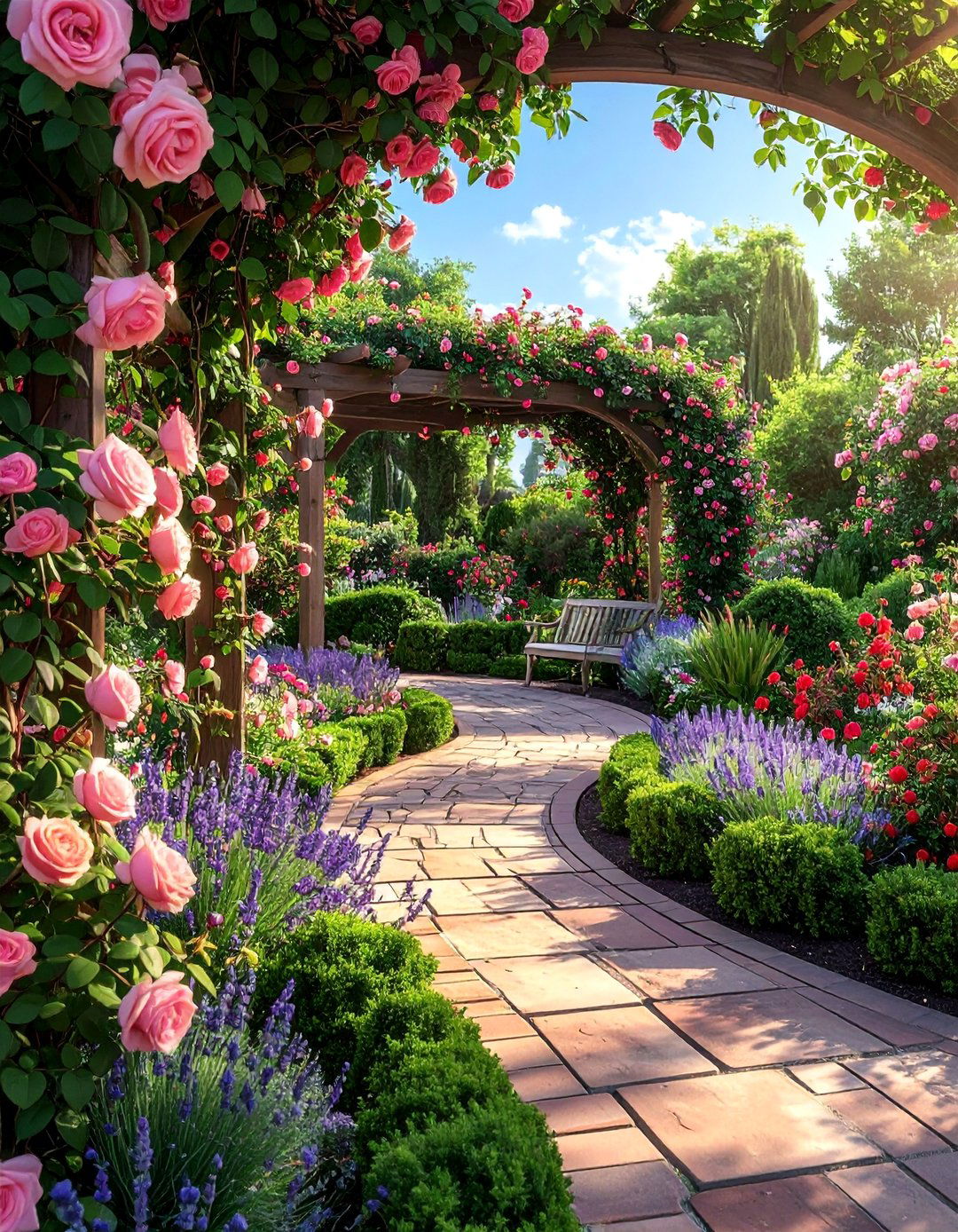Secret Rose Garden Romance - 35 Secret Garden Ideas for a Hidden Outdoor Retreat