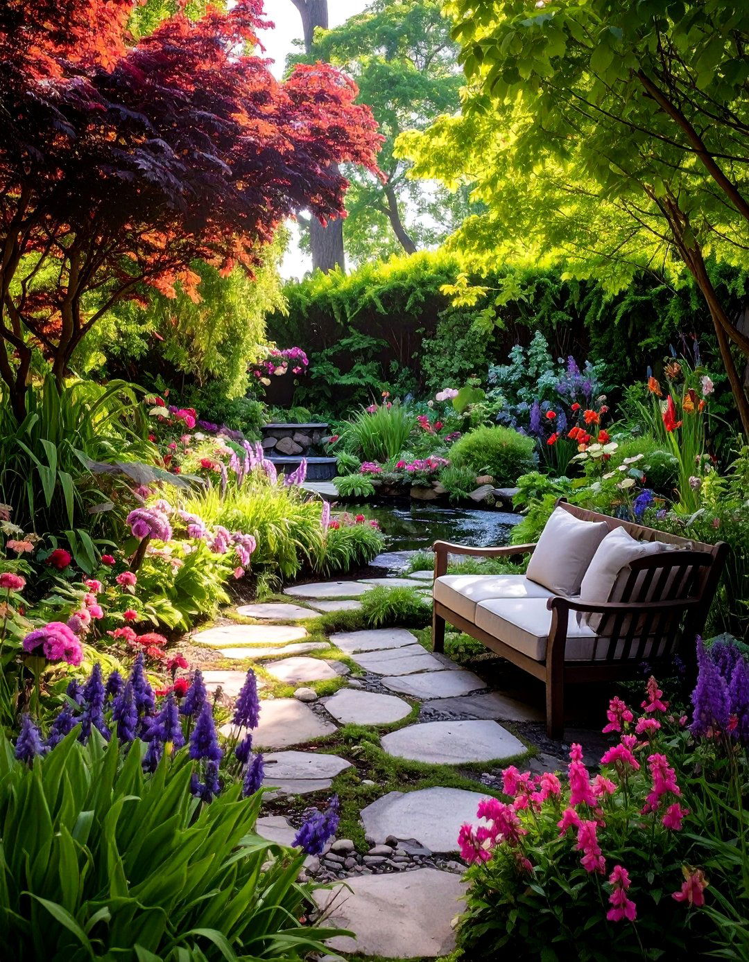 Secret Shade Garden Sanctuary - 35 Secret Garden Ideas for a Hidden Outdoor Retreat