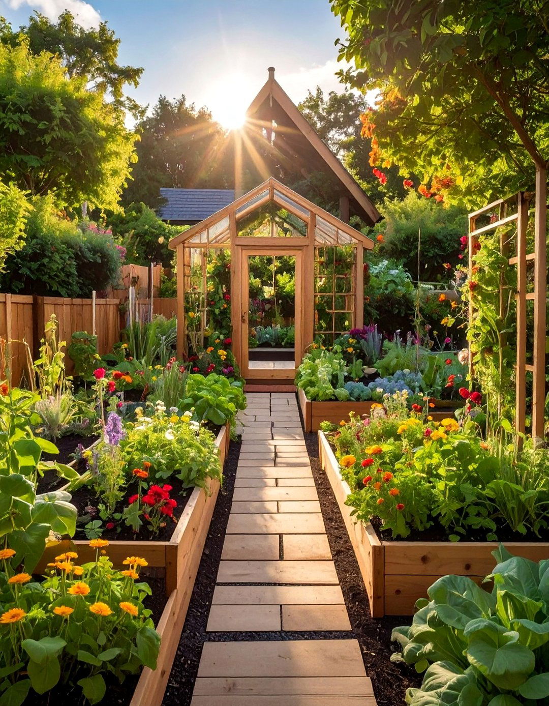 Secret Vegetable Garden Hideaway - 35 Secret Garden Ideas for a Hidden Outdoor Retreat