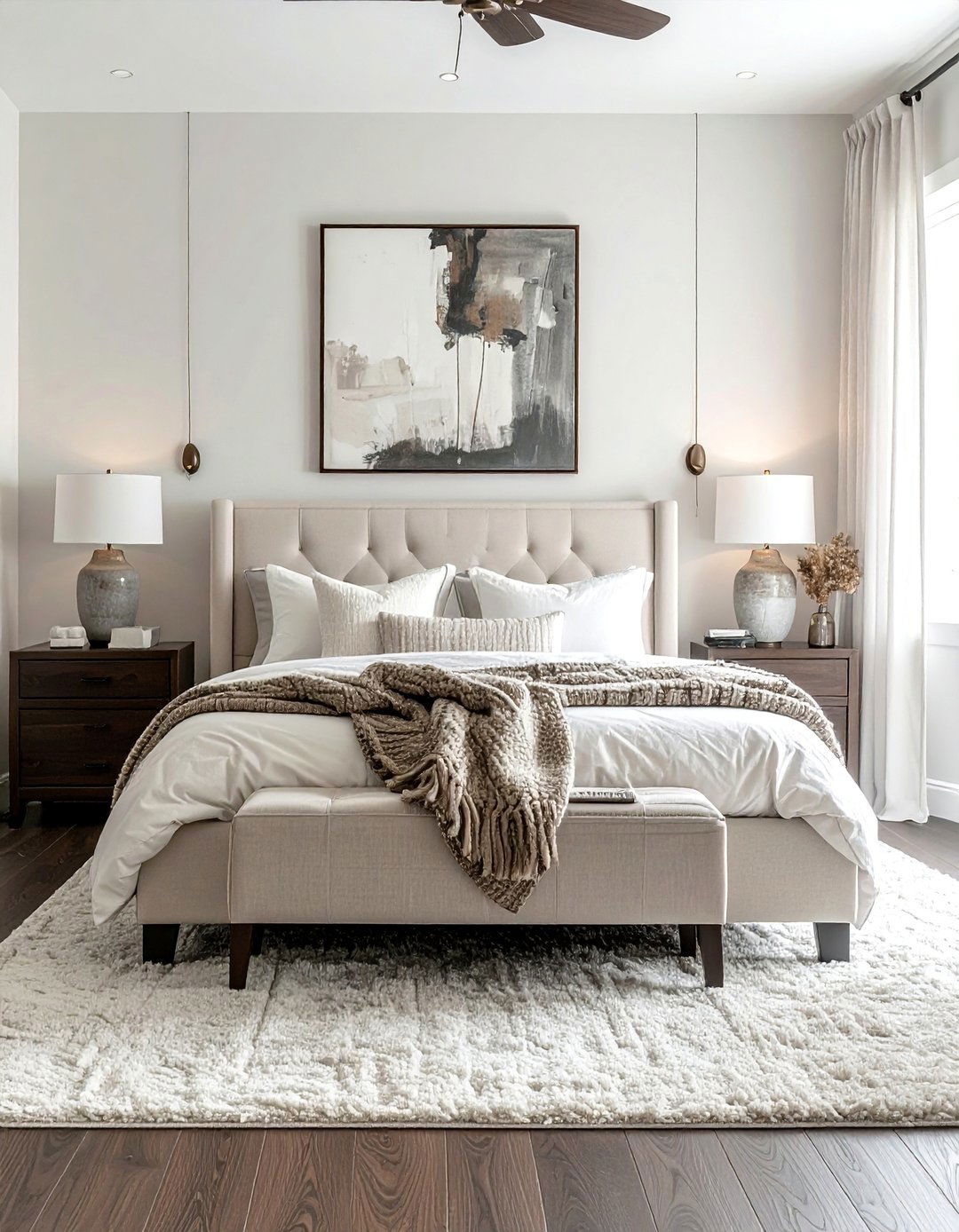 Sherwin Williams Alabaster SW 7008 - 20 Off-white Paint Colors for a Timeless Room Design