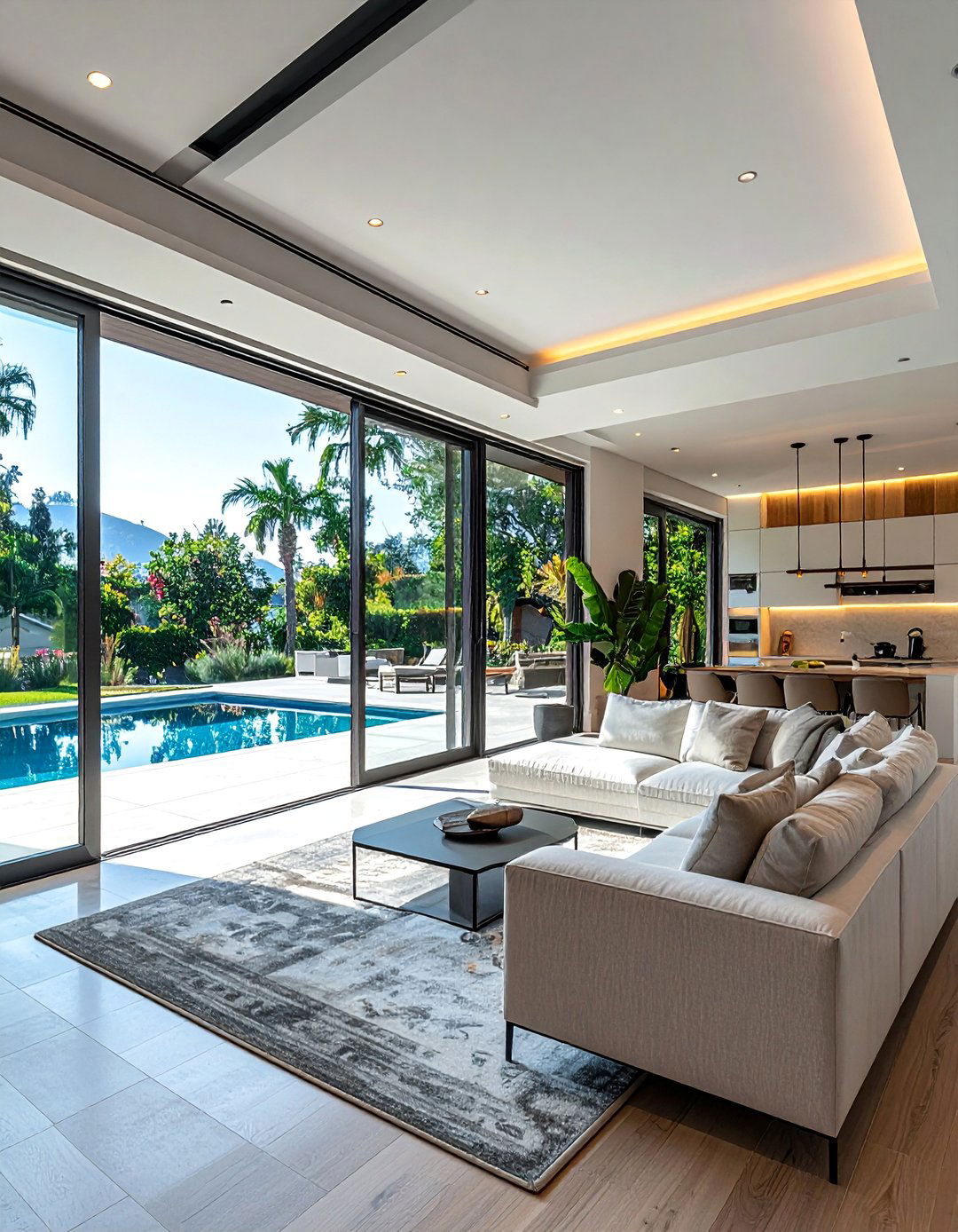 Sliding Glass Wall System - 35 Modern House Exterior Design Ideas for a Sleek Look