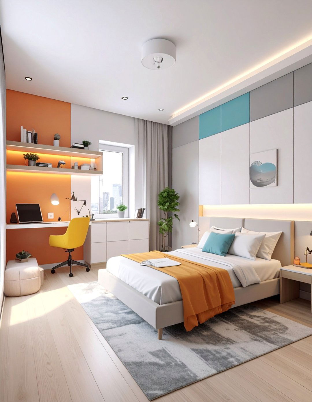 Small Apartment Multipurpose Room - 40 Bedroom Office Ideas for a Productive Space