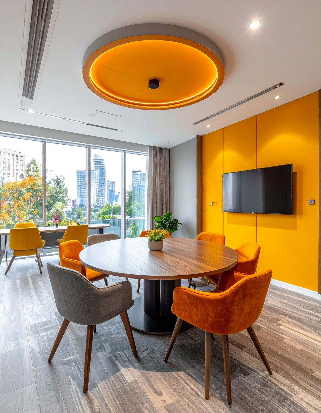 Small Huddle Room Conference Setup - 25 Conference Room Design Ideas and Inspiration for Work