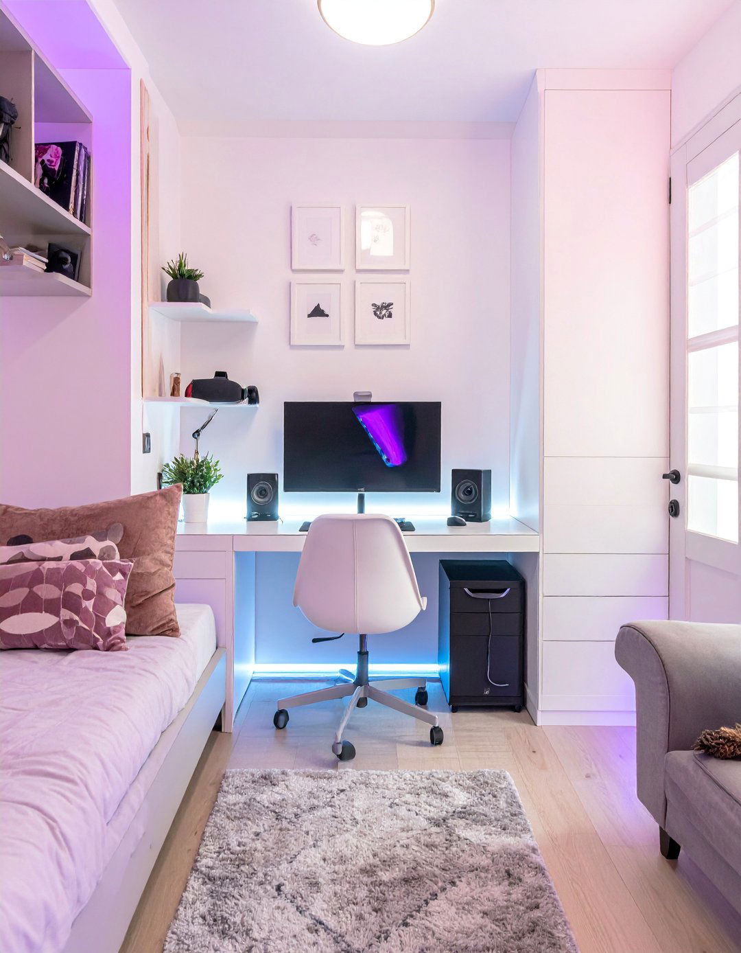 Small Space Gaming Solutions - 20 Gamer Girl Room Ideas for a Fun and Stylish Setup