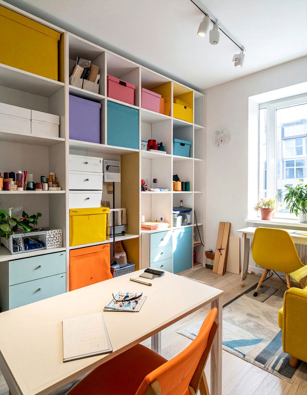 Small Space Maximizer Layout - 25 Craft Room Ideas for an Organized and Creative Space