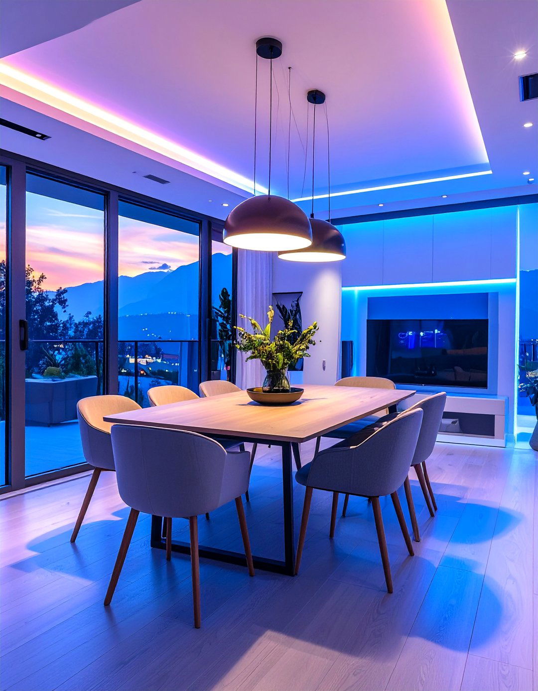 Smart Home Technology Integration - 40 Dining Room Decor Ideas to Elevate Your Meals