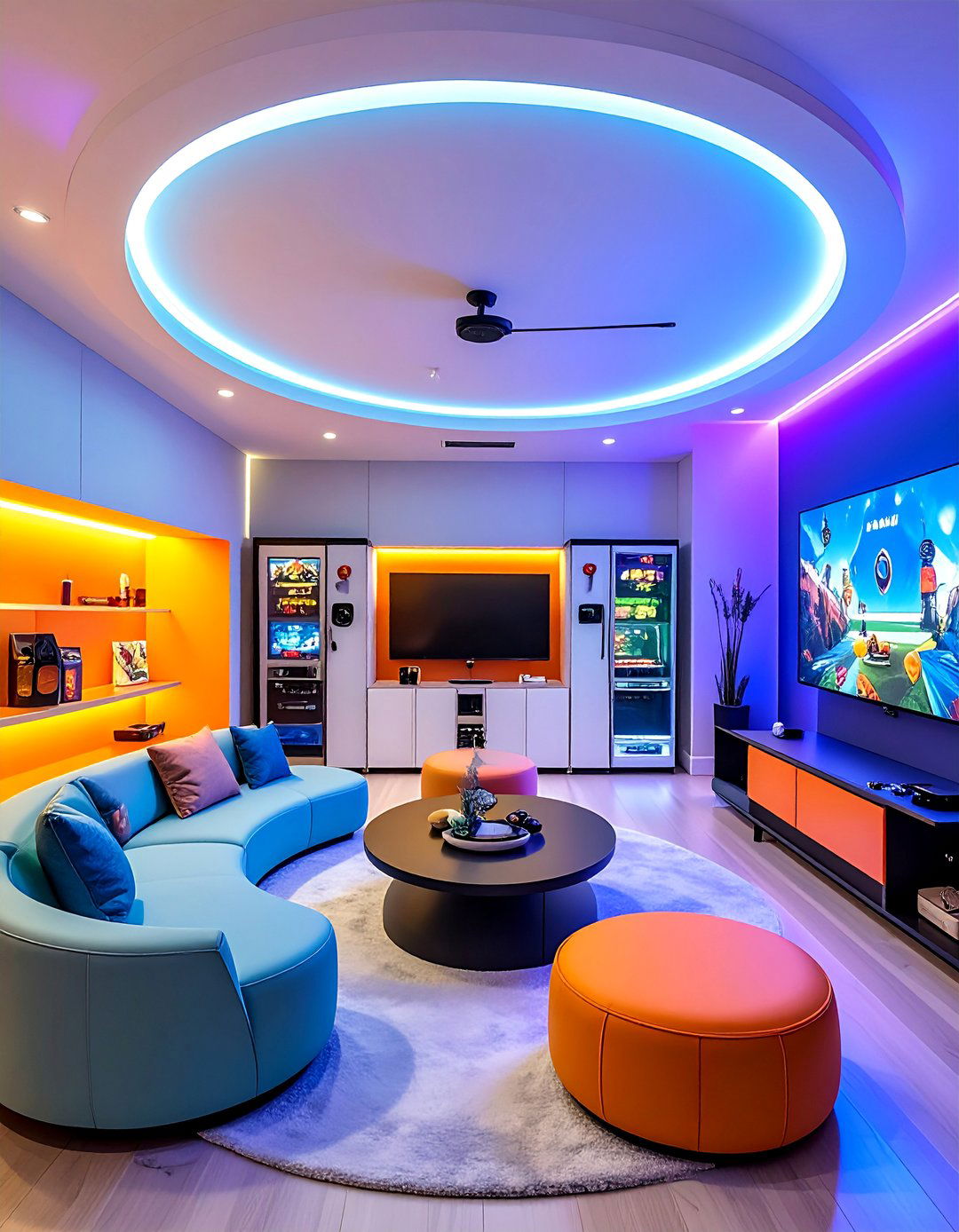Social Gaming Hub - 30 Retro Game Room Ideas for a Fun and Nostalgic Space