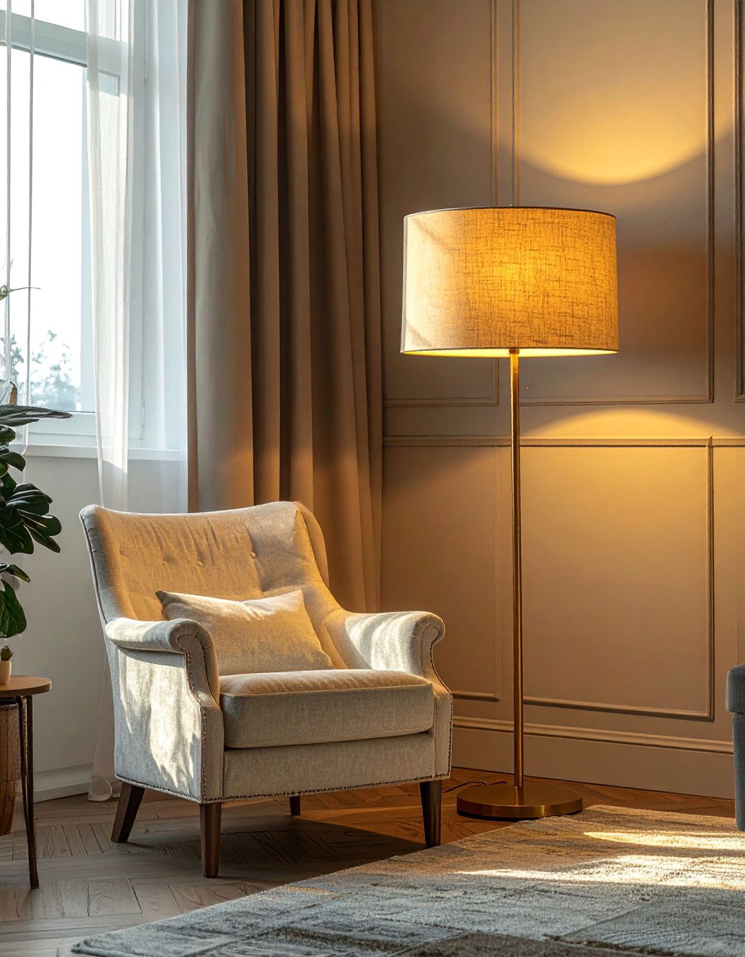 Soft Ambient Floor Lighting - 40 Living Room Ideas for Cozy Spaces