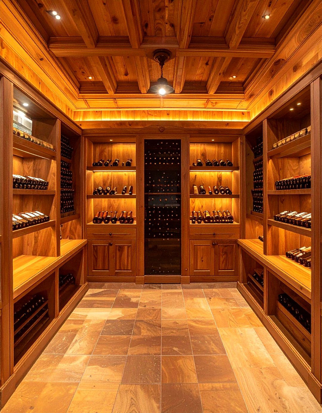 Spanish Cedar Humidor Room - 20 Cigar Room Ideas for a Luxurious Smoking Lounge