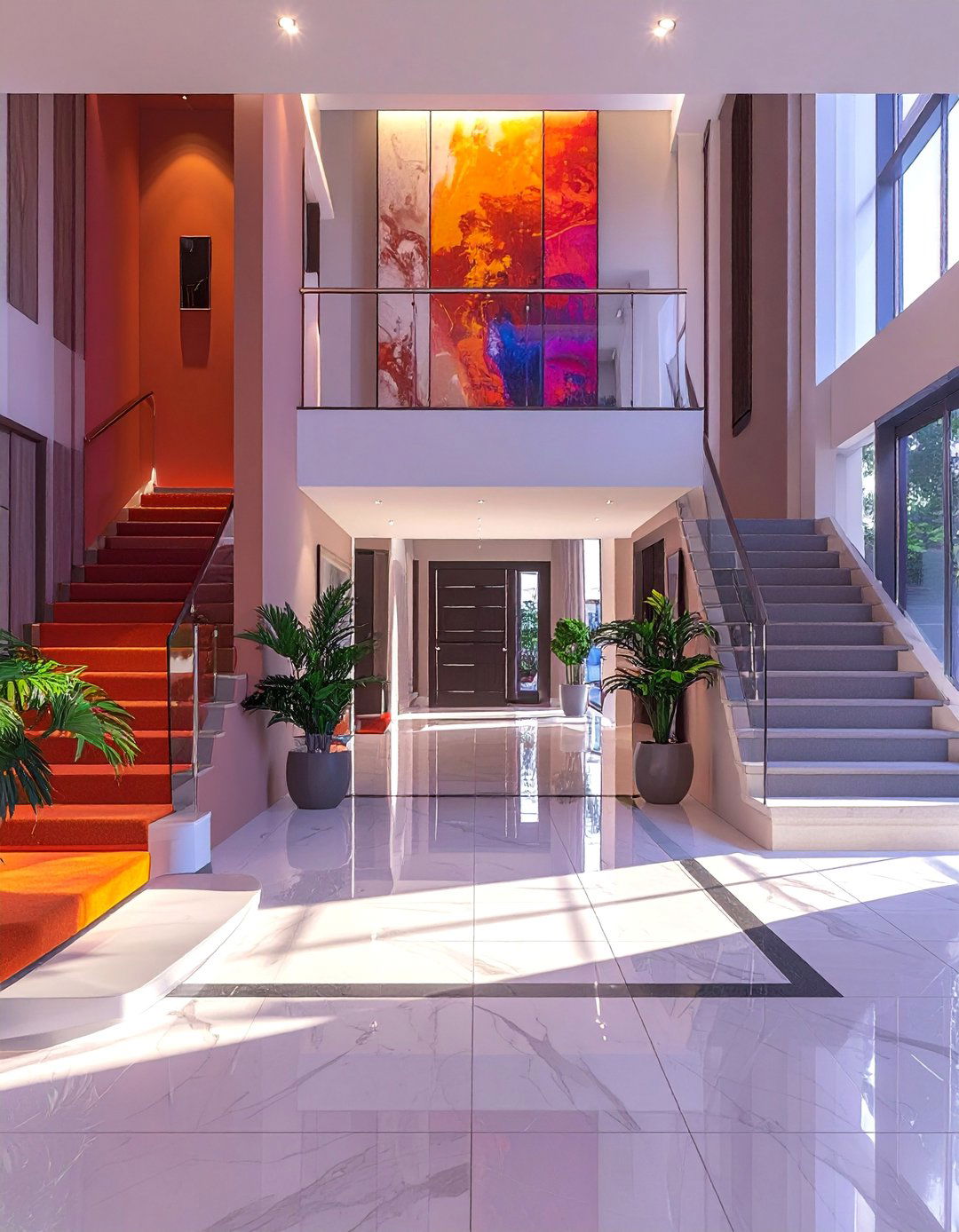 Staircase Integration - 50 Foyer Decor Ideas to Make a Grand First Impression
