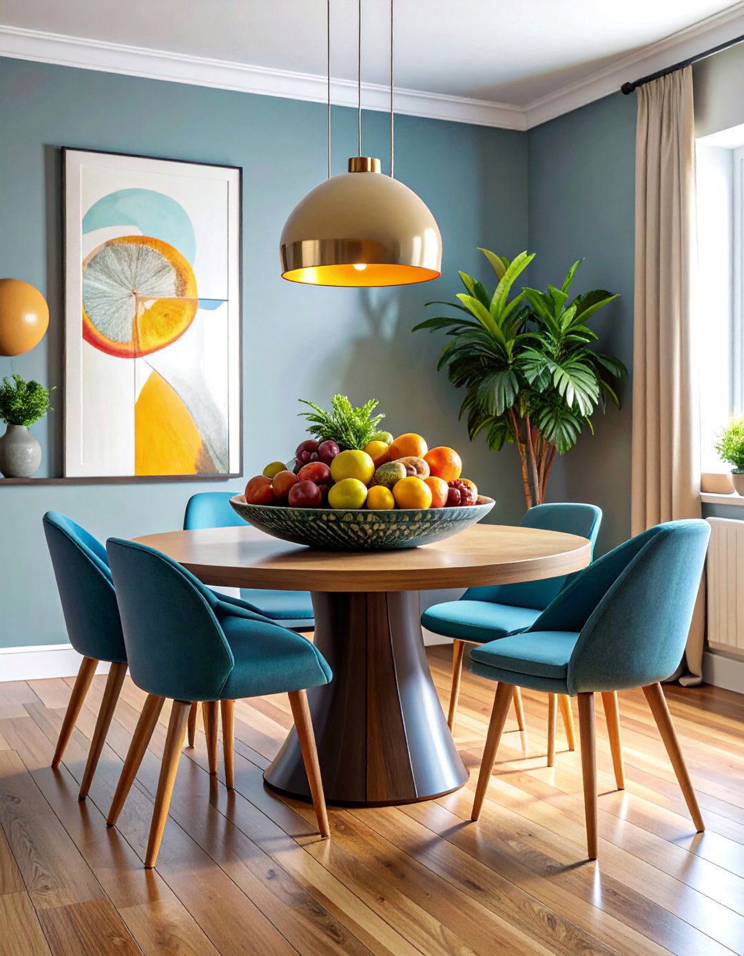 Statement Fruit Bowl Centerpieces - 40 Dining Room Decor Ideas to Elevate Your Meals