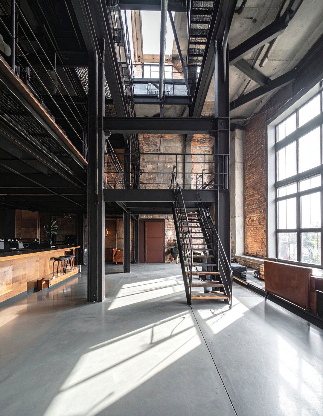 Steel and Metal Accents