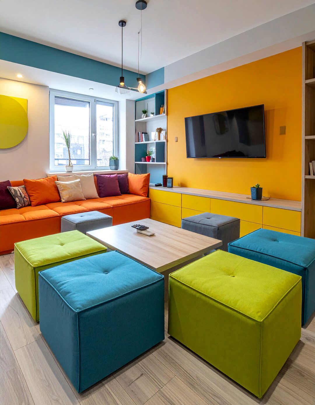 Storage Ottoman Gaming Lounge - 25 Small Game Room Ideas for Fun and Functionality