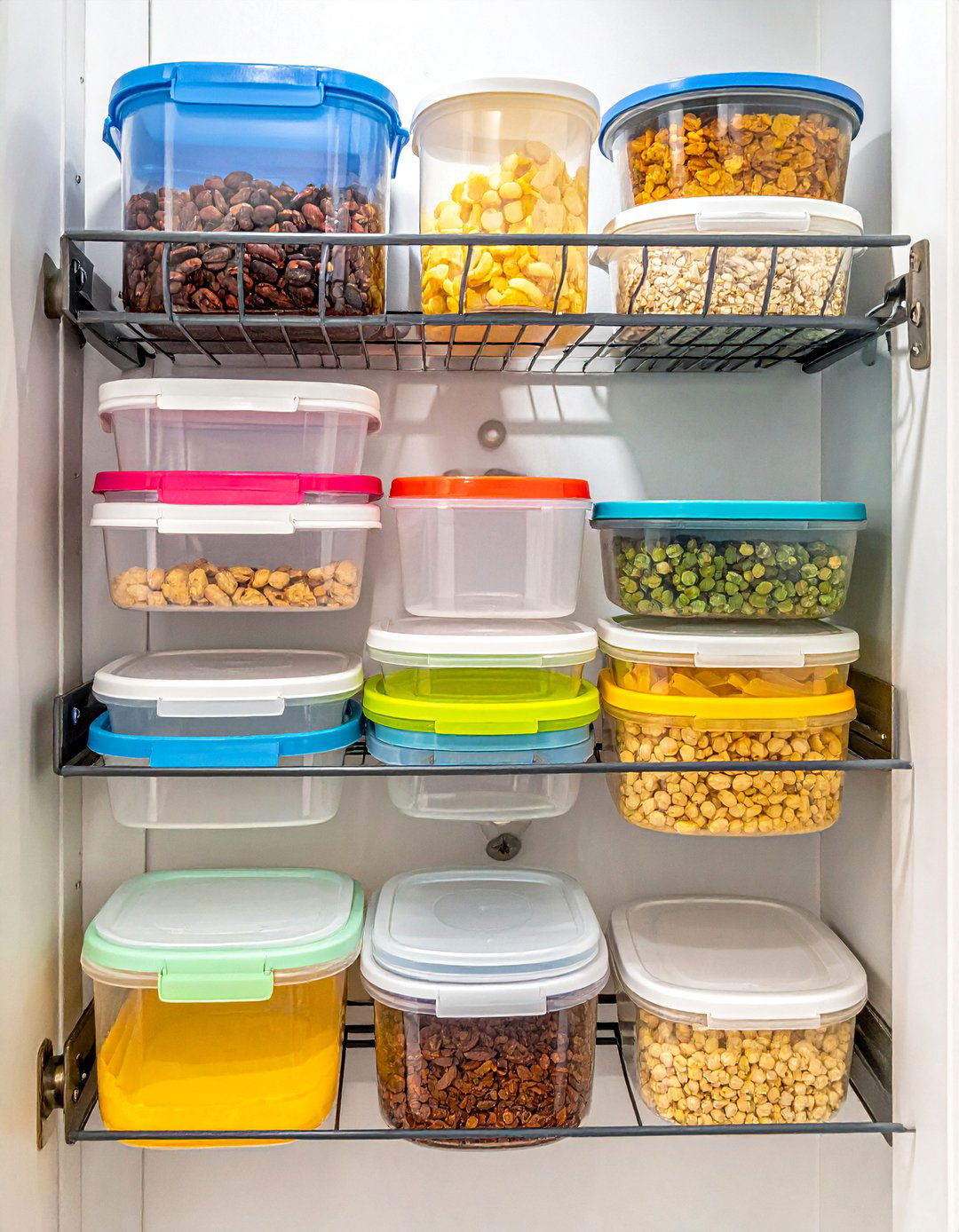 Storing Lids on the Pantry Door - 30 Small Pantry Ideas for Efficient Storage