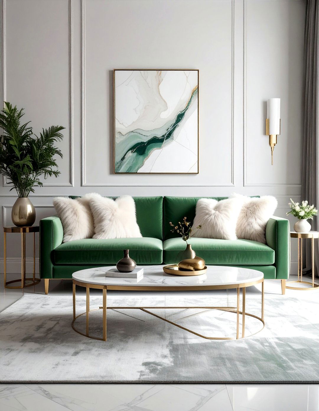 Styling a Sage Green Velvet Couch - 20 Sage Green Couch Living Room Ideas for Serenity