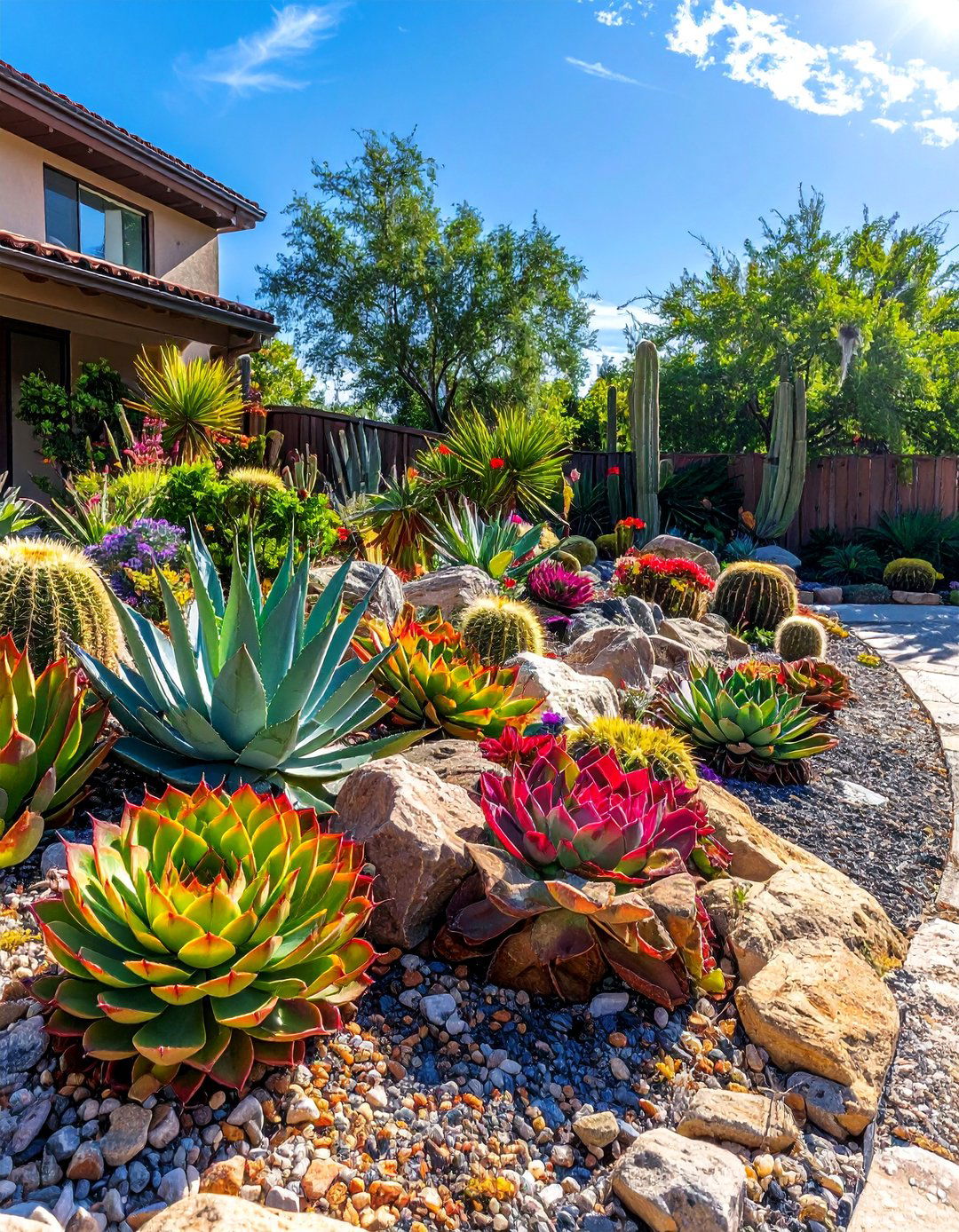 Succulent Rock Gardens - 30 Drought Tolerant Landscaping Ideas for Your Yard