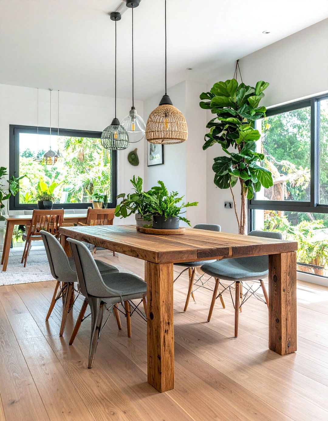Sustainable Materials with Eco Luxury Appeal - 40 Luxurious Dining Room Ideas for Elegant Entertaining