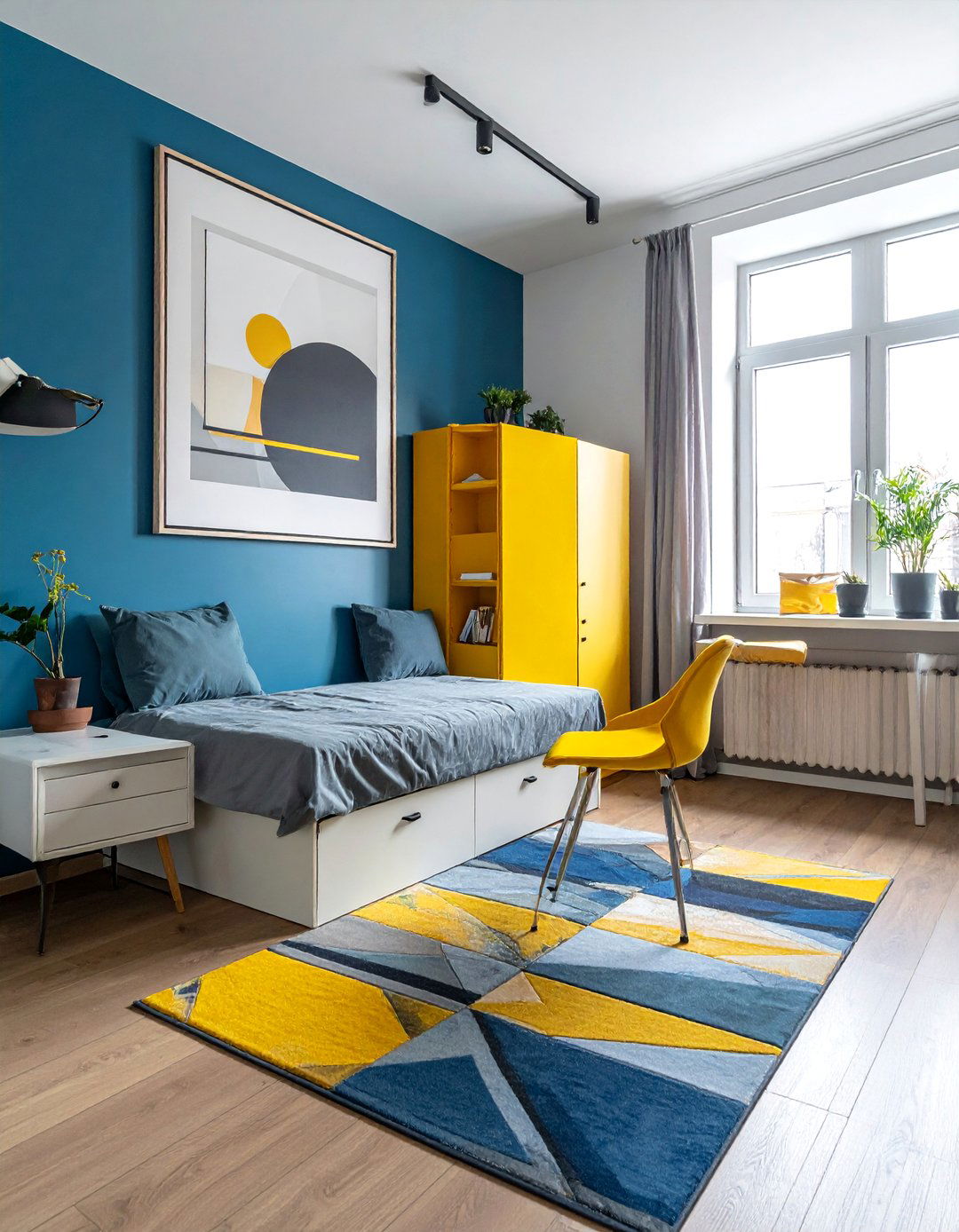 Tech Startup Aesthetic Workspace - 40 Bedroom Office Ideas for a Productive Space