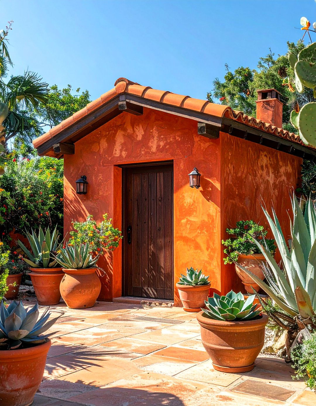 Terracotta Inspired Shed Color - 20 Shed Color Ideas to Transform Your Outdoor Space