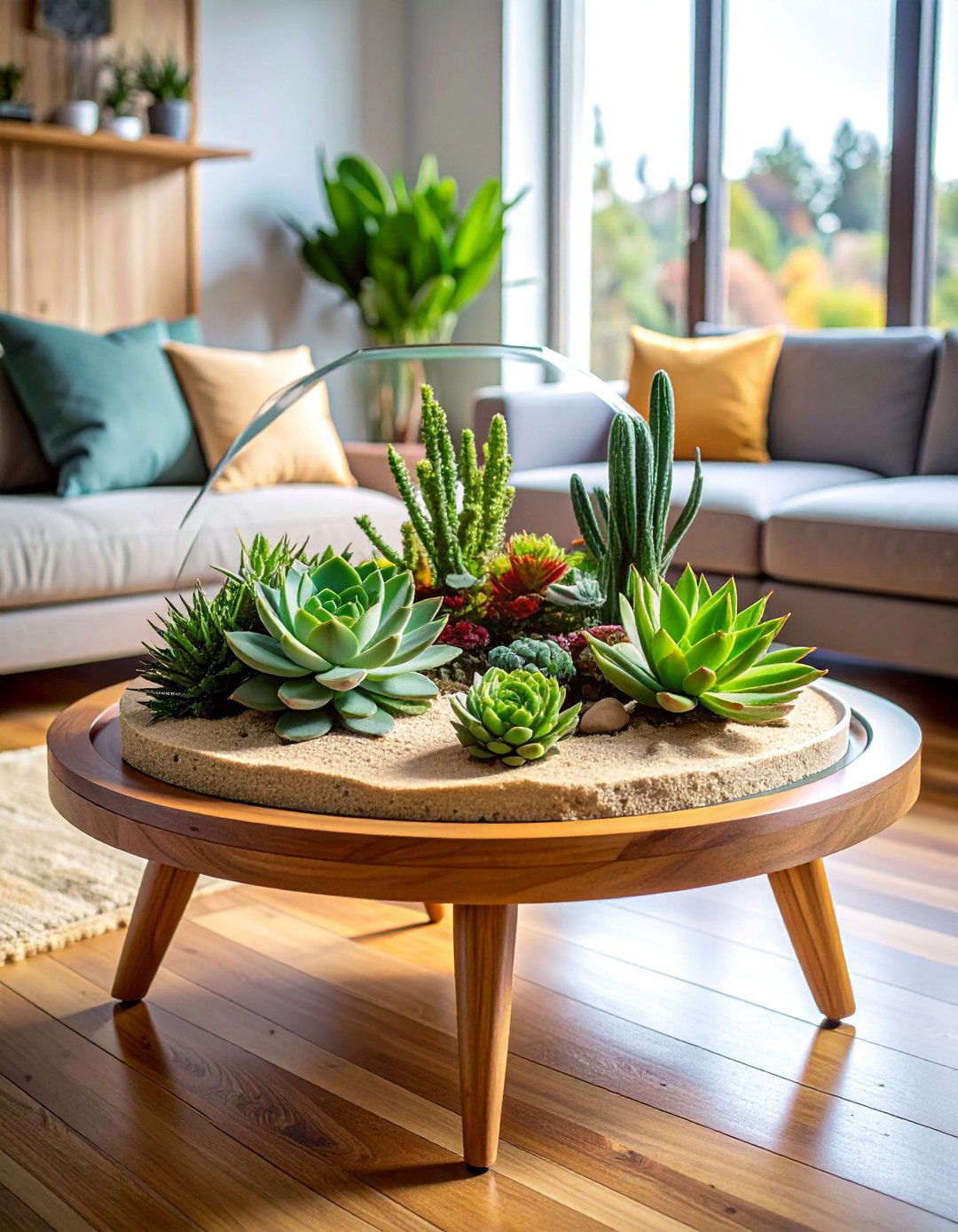Terrarium Coffee Table - 40 Terrarium Ideas to Bring Nature Indoors