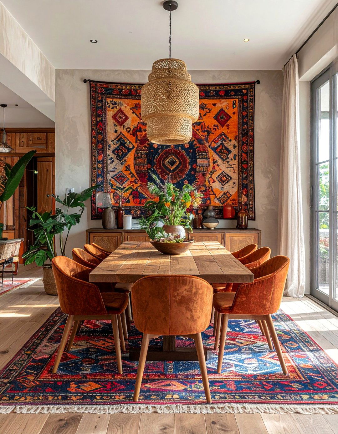 Textile Wall Hangings - 40 Dining Room Decor Ideas to Elevate Your Meals