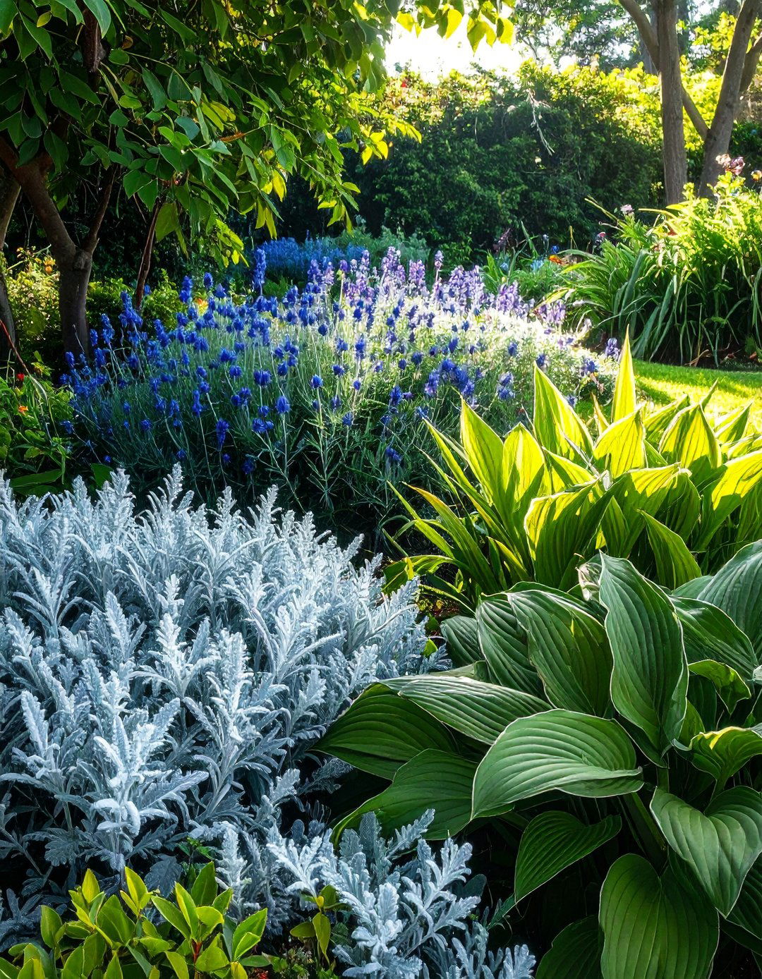 Textural Foliage Sensory Garden - 25 Sensory Garden Ideas to Stimulate the Senses