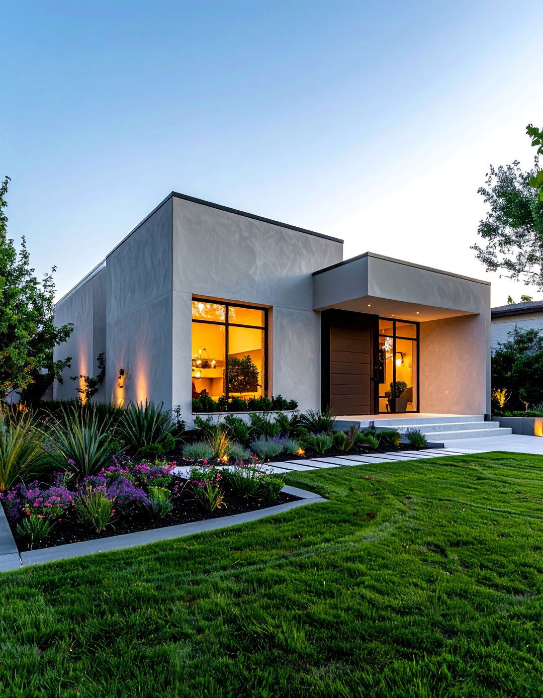 Textured Stucco Finish - 35 Modern House Exterior Design Ideas for a Sleek Look