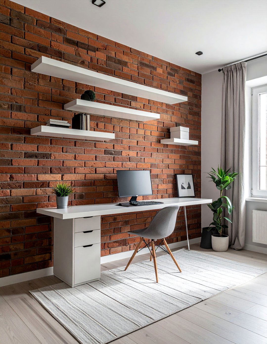 Thin Brick Veneer Accent Wall - 20 Brick Accent Wall Ideas for Modern Home Design