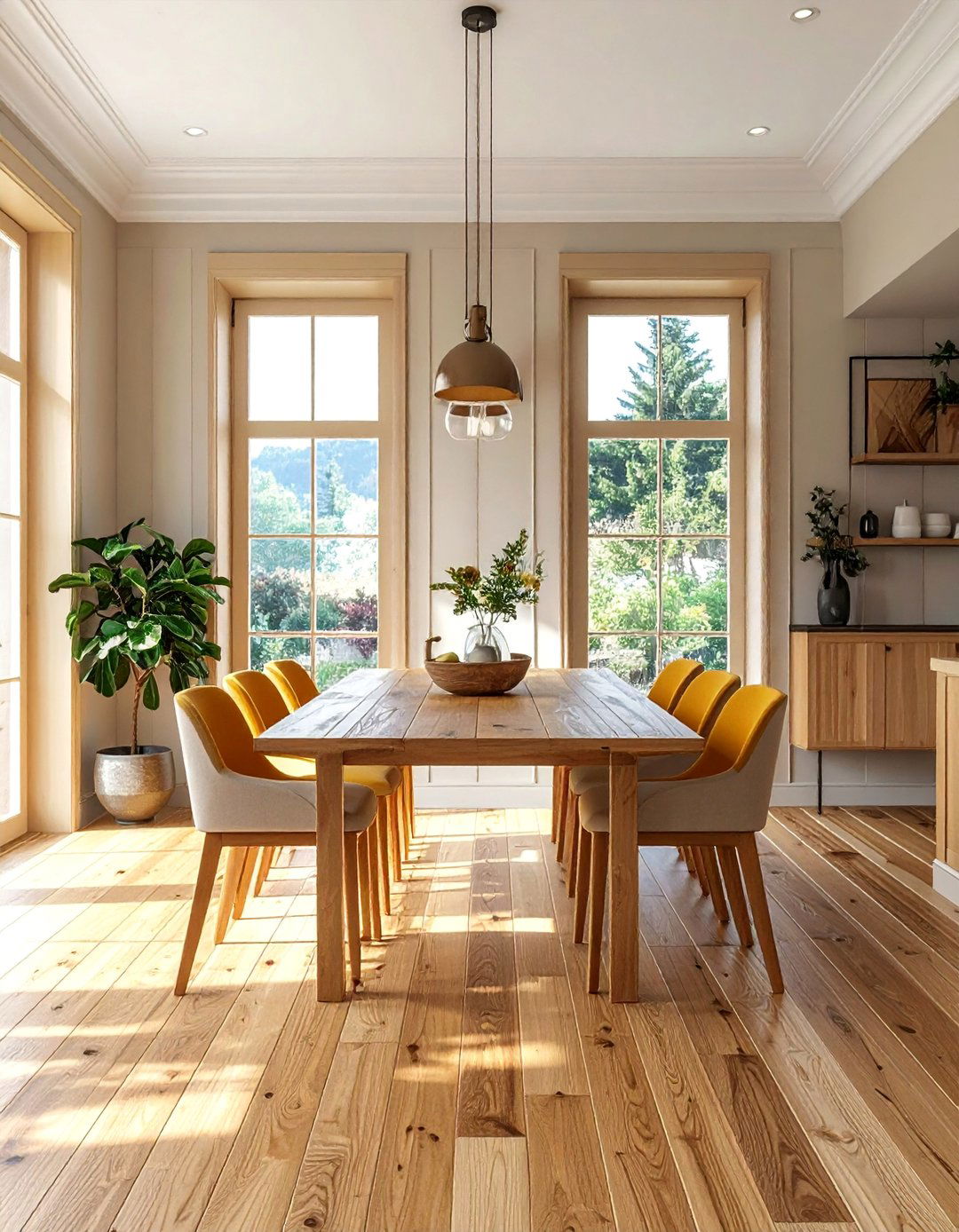 Tongue and Groove Planking - 25 Dining Room Wall Paneling Ideas to Elevate Your Space