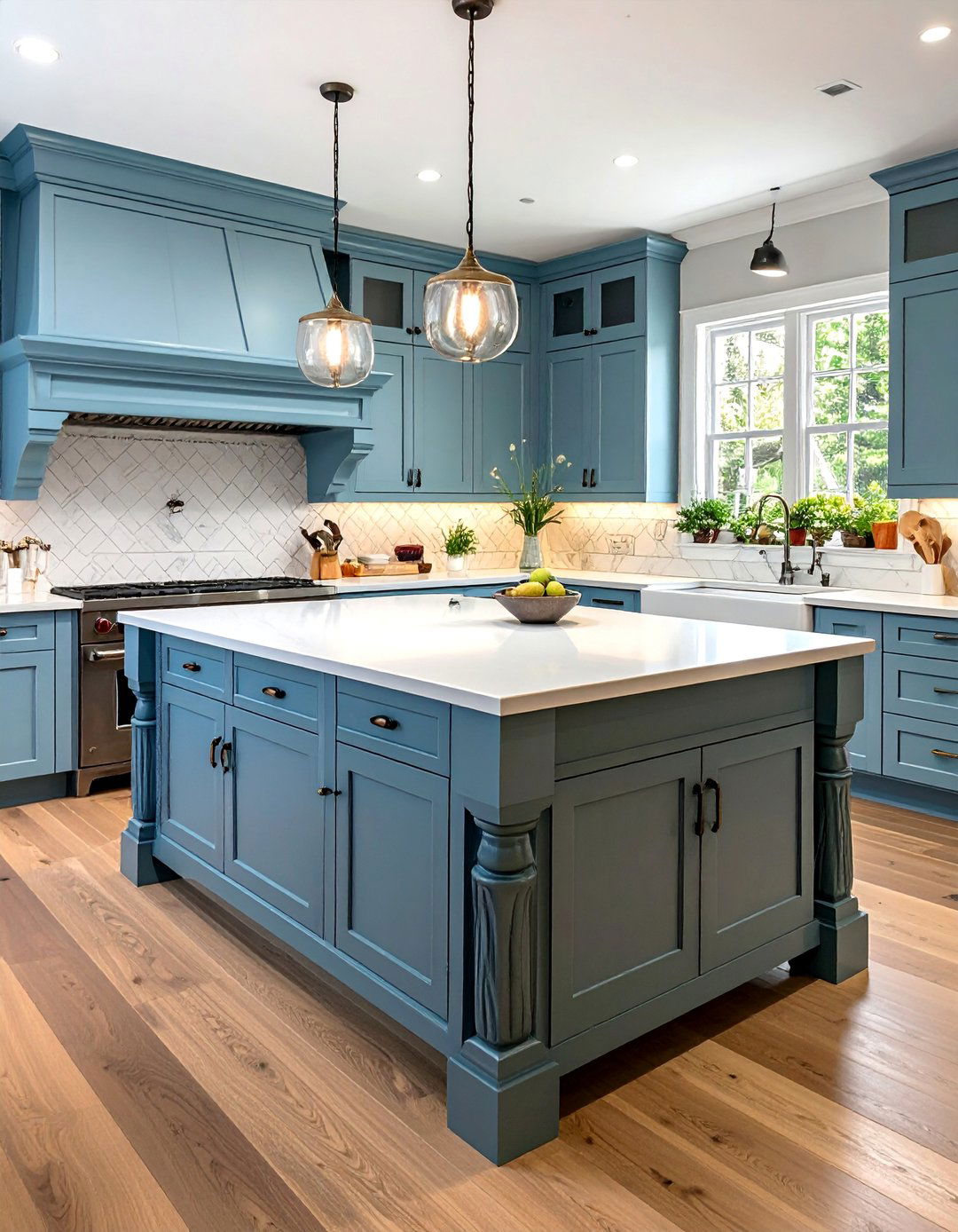 Traditional Furniture Styling - 40 Kitchen Island Ideas for Spacious Kitchens