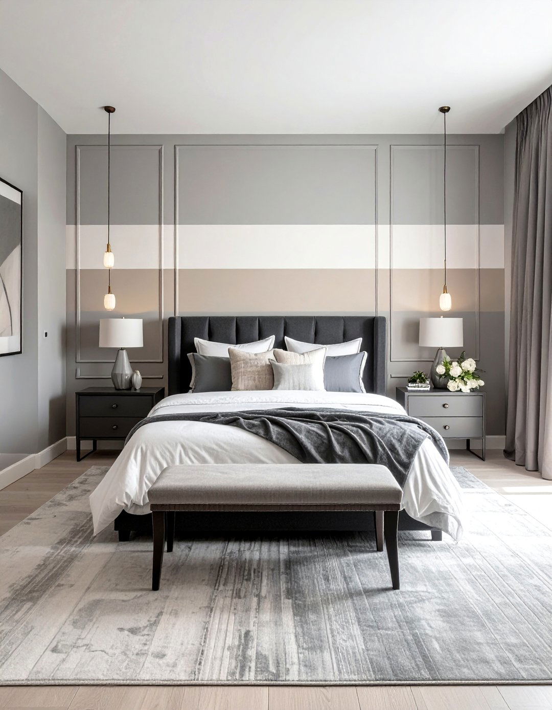 Transitional Bedroom with a Neutral Color Palette - 30 Transitional Bedroom Ideas for a Timeless Look