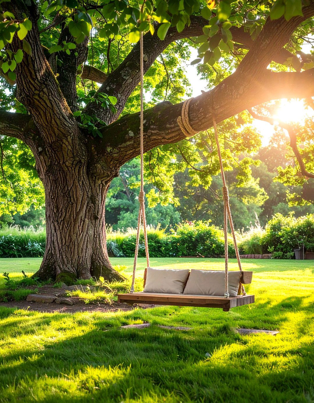 Tree Swing Nostalgia - 40 Cozy Outdoor Seating Ideas for Your Backyard