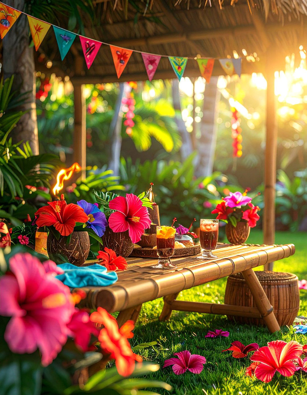Tropical Paradise Garden Party - 30 Garden Party Ideas for a Memorable Outdoor Event