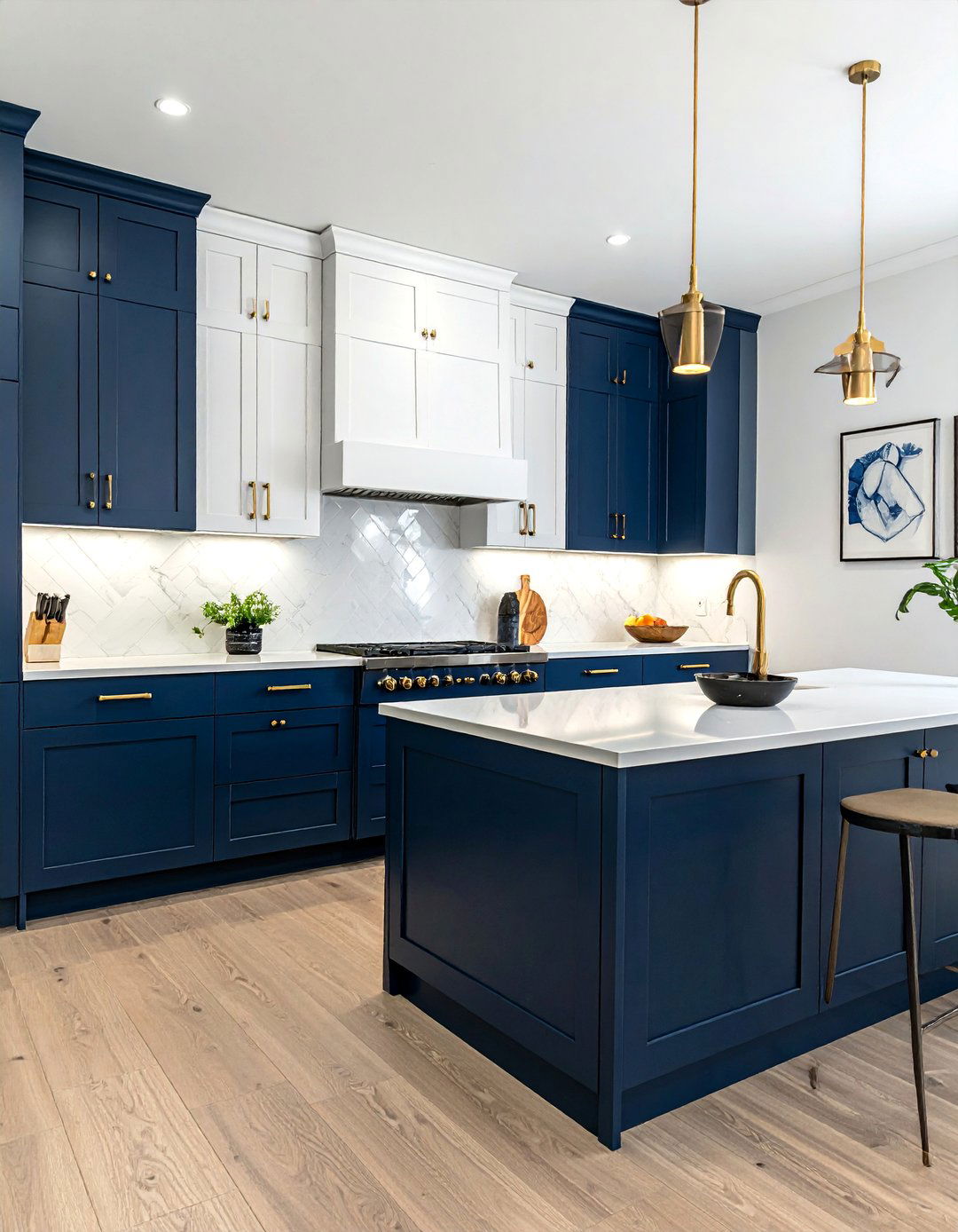 Two Tone Kitchen Cabinetry - 40 Kitchen Decor Ideas to Refresh Your Cooking Space