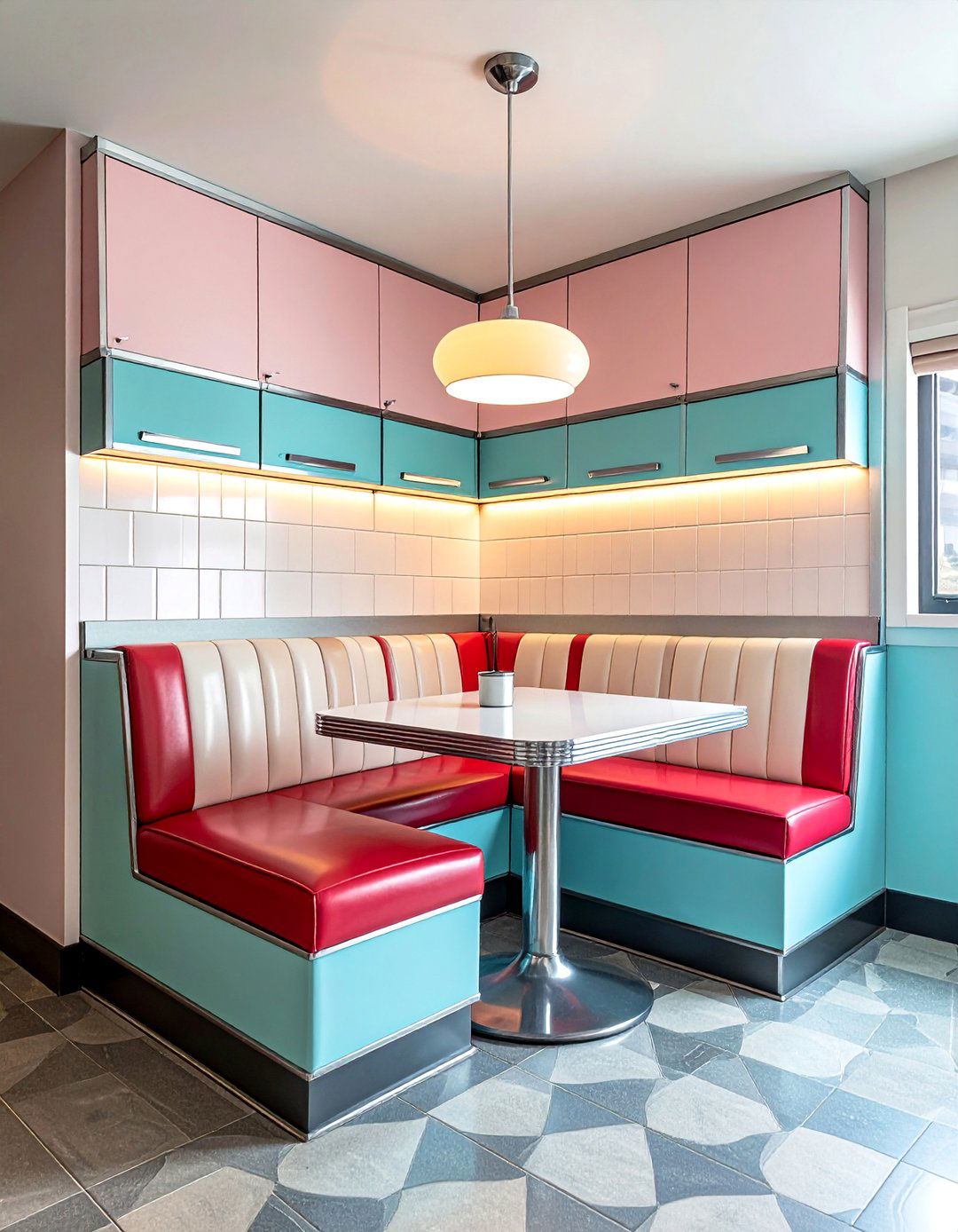U Shaped Booth Configuration - 25 Corner Breakfast Nook Ideas for a Charming Dining Spot
