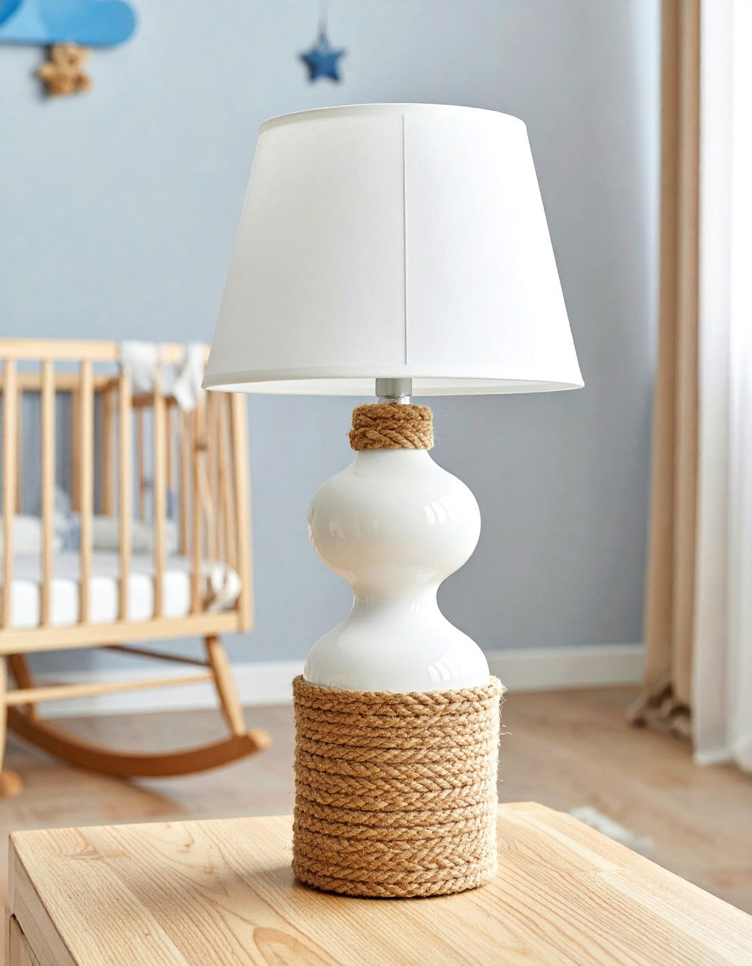 Using Nautical Rope for Nursery Decor - 25 Nautical Nursery Ideas for a Coastal-Themed Baby Room