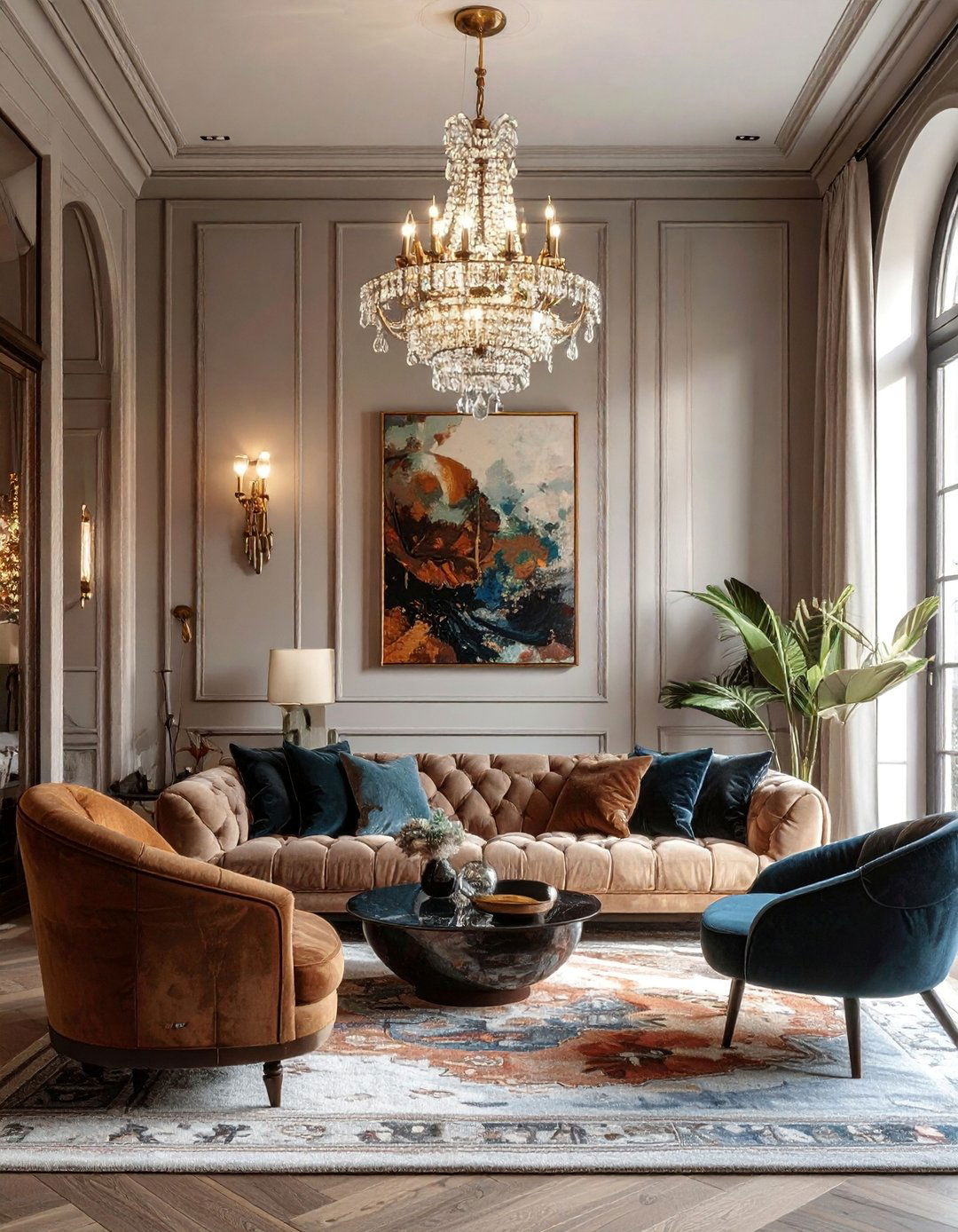 Venetian Glass Accent Living Room - 20 Italian Interior Design Ideas for a Timeless Home