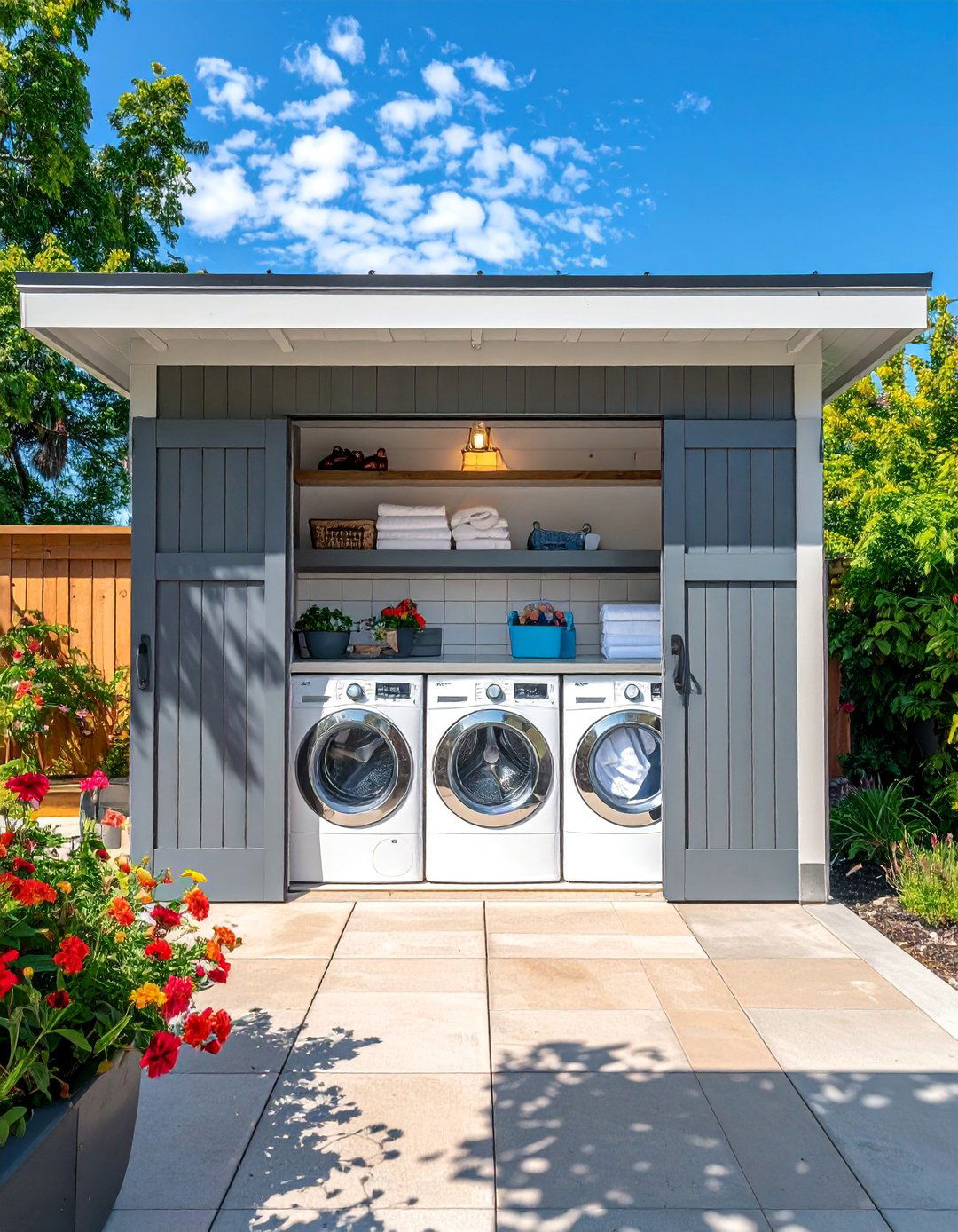 30 Outdoor Laundry Room Ideas for Functionality