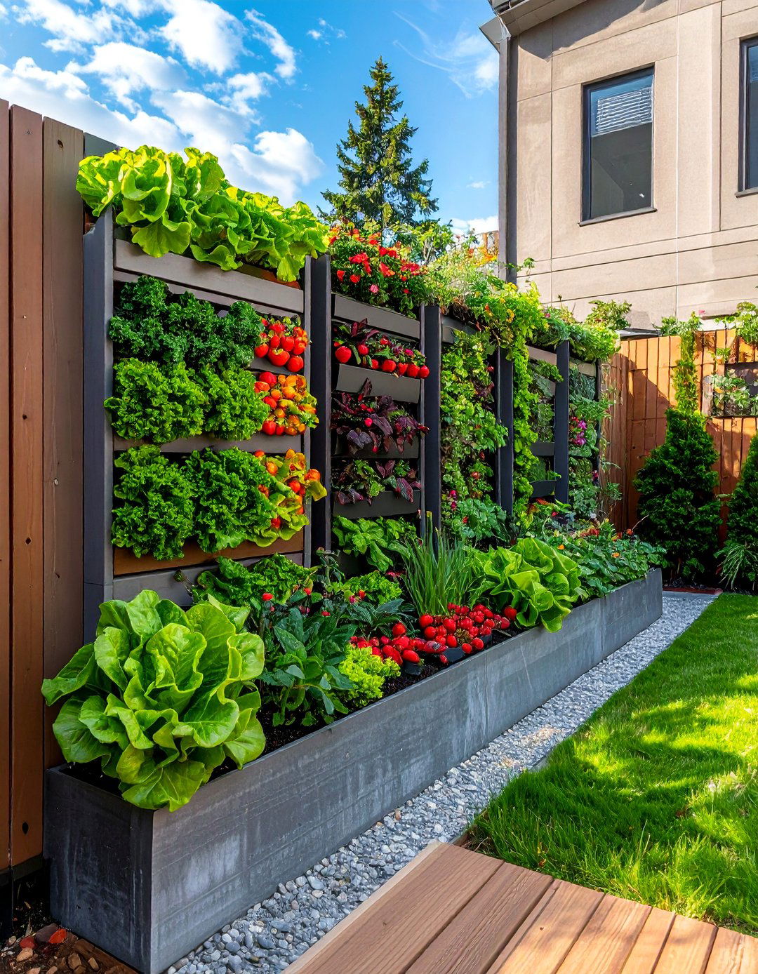 Vertical Garden Fence - 25 Decorative Fence Ideas to Enhance Your Outdoor Space