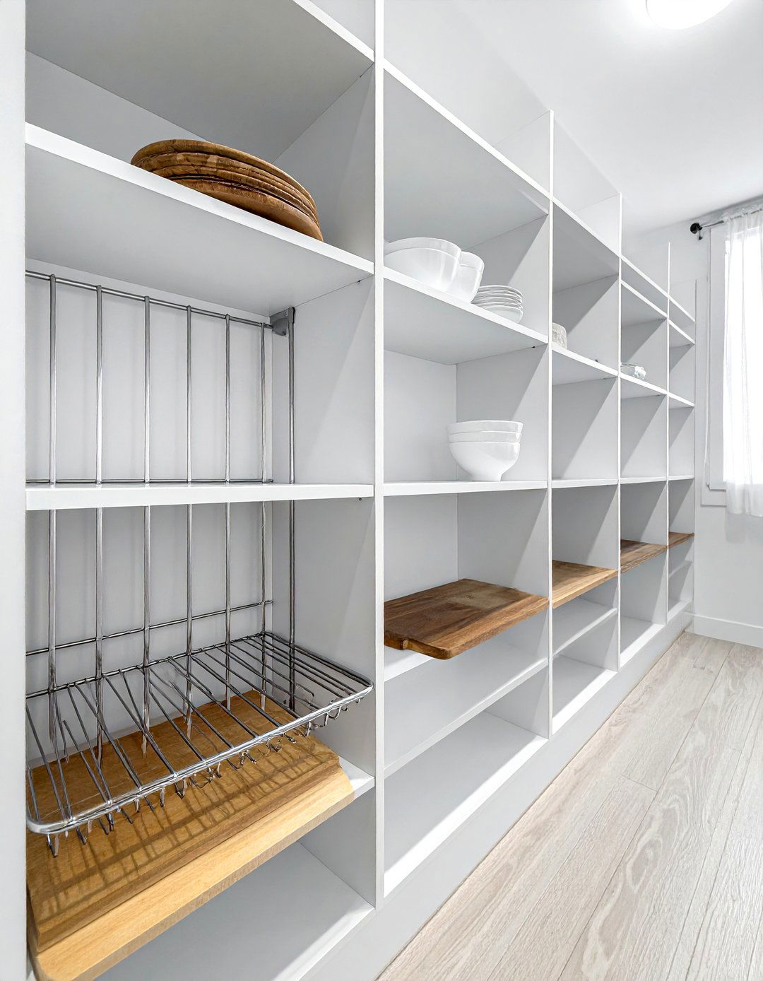 Vertical Shelf Dividers for a Small Pantry - 30 Small Pantry Ideas for Efficient Storage