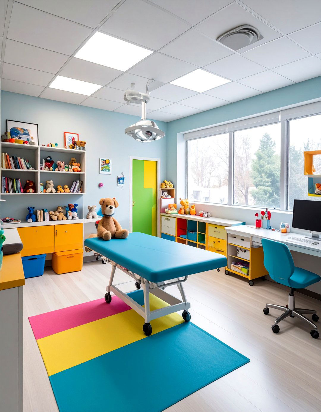 Vet Animal Hospital - 40 Fun and Functional Playroom Ideas for Kids
