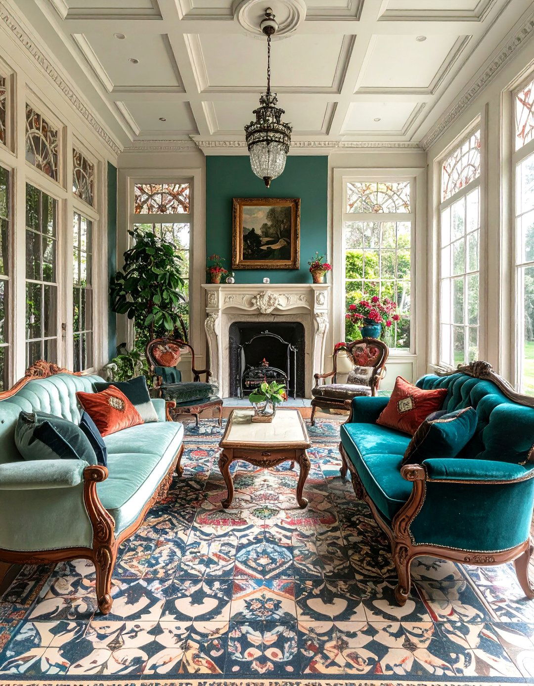 Victorian Conservatory Revival - 35 Three Season Porch Ideas for Year-Round Comfort