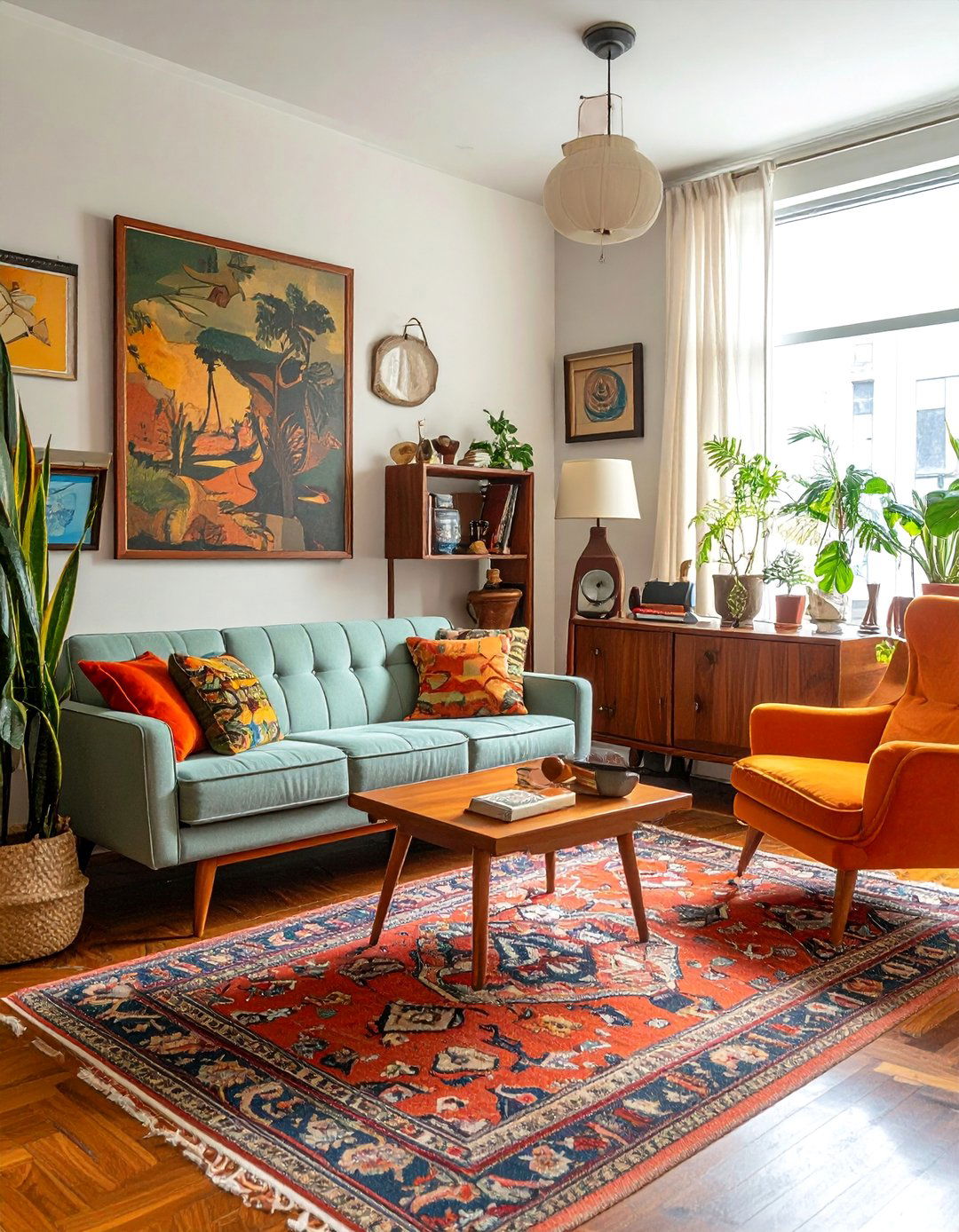 Vintage Eclectic Den - 15 Cozy Snug Room Ideas for Relaxing at Home