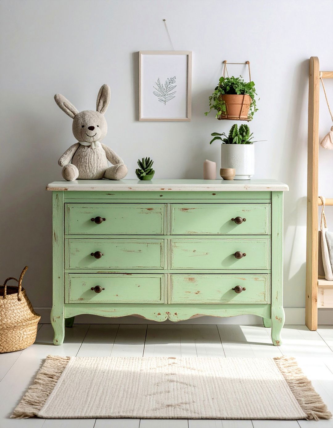 Vintage Inspired Furniture for a Boho Toddler Room - 20 Boho Toddler Room Ideas for a Chic and Playful Space