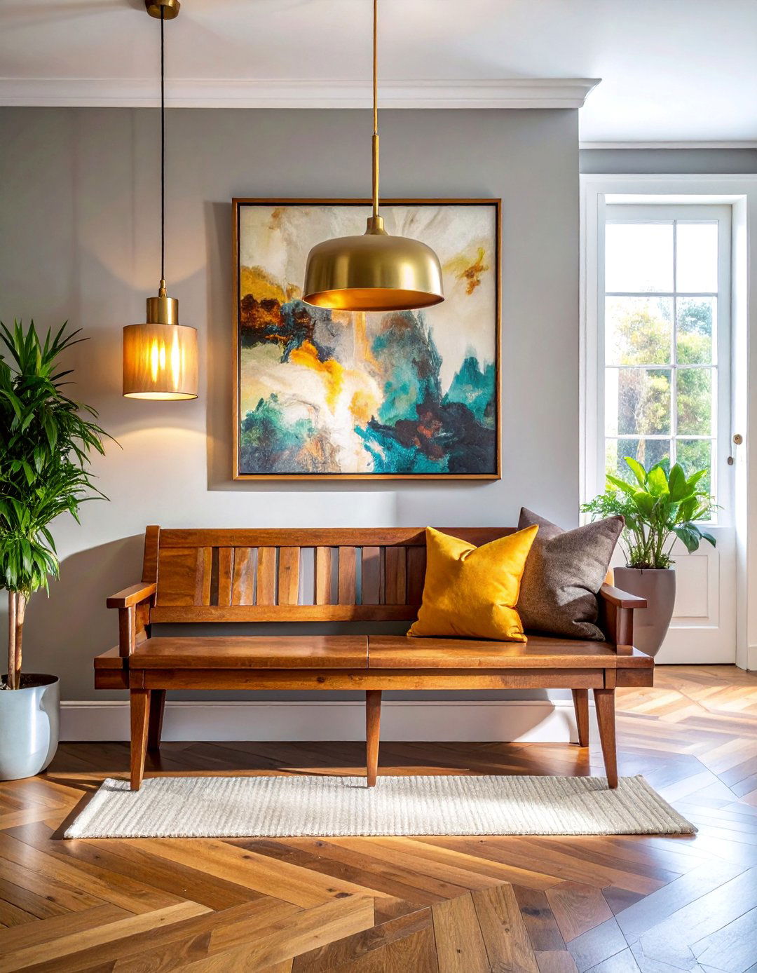 Vintage Modern Mix - 50 Foyer Decor Ideas to Make a Grand First Impression
