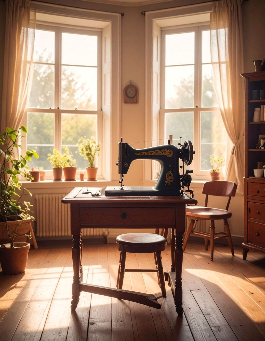 Vintage Sewing Room Revival - 25 Craft Room Ideas for an Organized and Creative Space