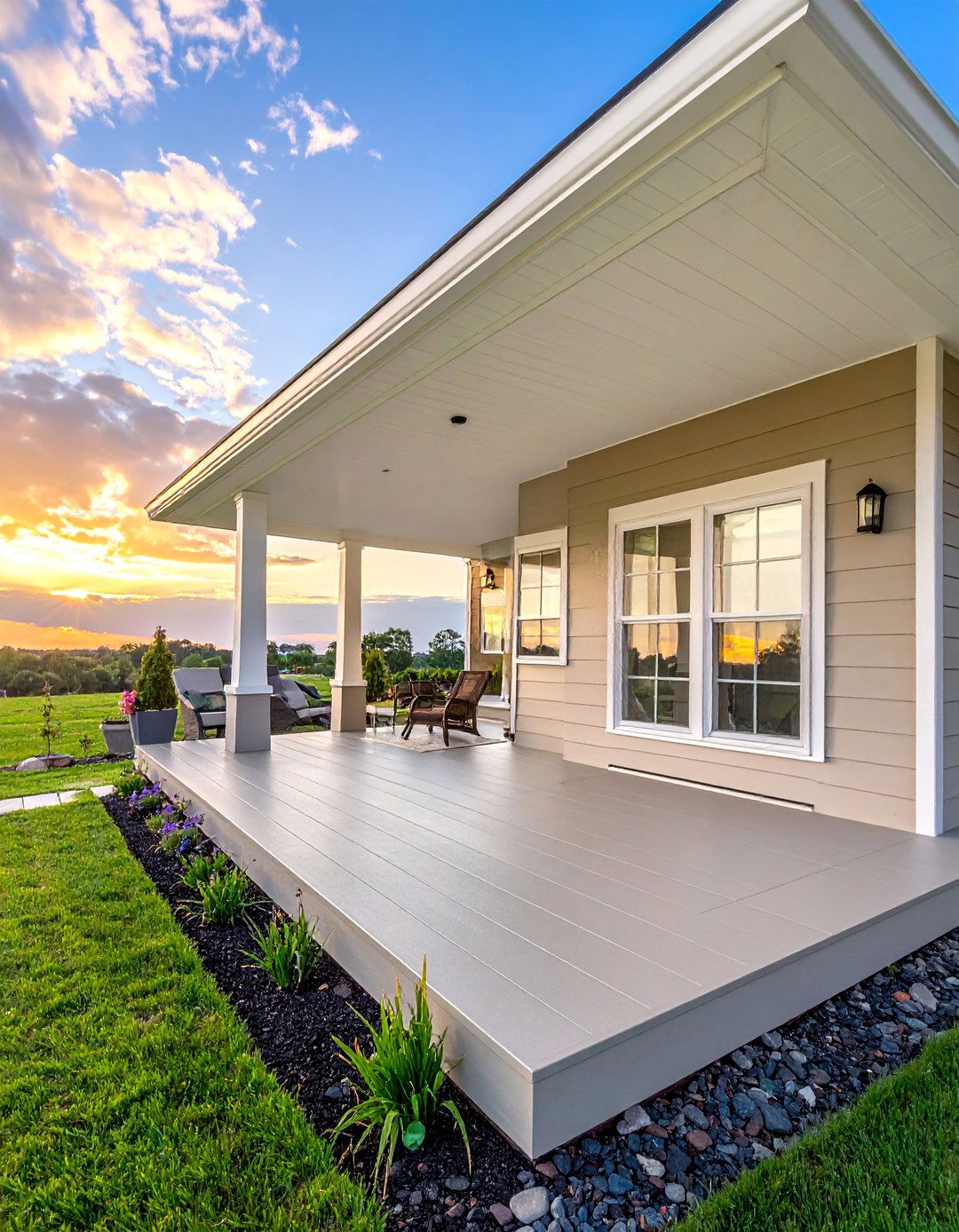 Vinyl Membrane Porch Systems - 15 Porch Flooring Options for a Stylish Outdoor Space