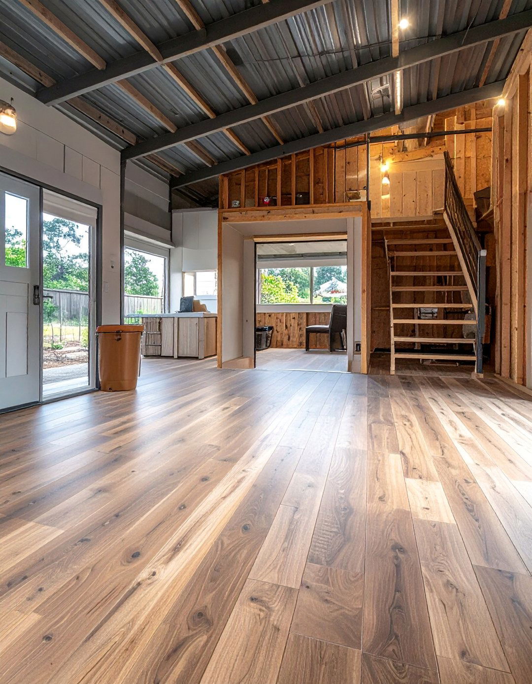Vinyl Roll Simplicity - 20 Shed Floor Ideas for Durable and Stylish Spaces