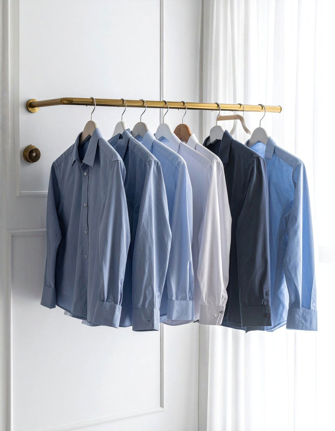Wall Mounted Clothes Valet Rods - 30 Luxury Modern Laundry Room Ideas for Stylish Homes